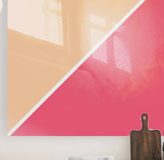 Tan and Pink Shade Abstract by rizu_designs