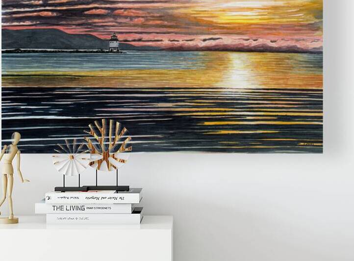 Thunder Bay Harbour Painting by Stephen Emms