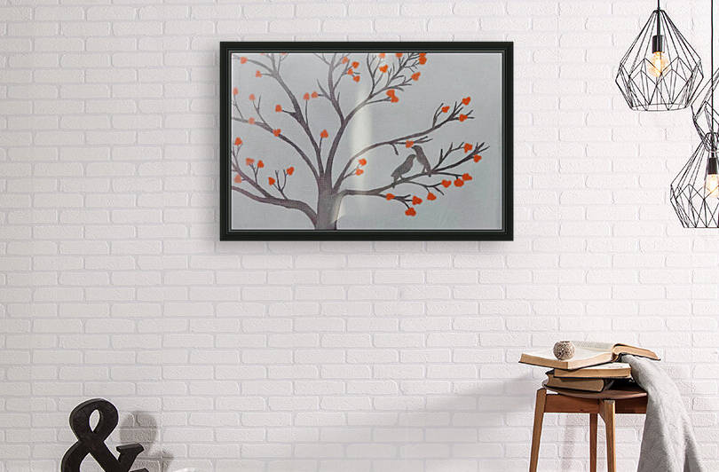 Flower in the Tree Canvas Art by Sabur Ahmed Jishan