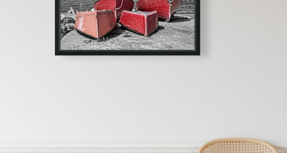 Red Dorries by Michel Soucy