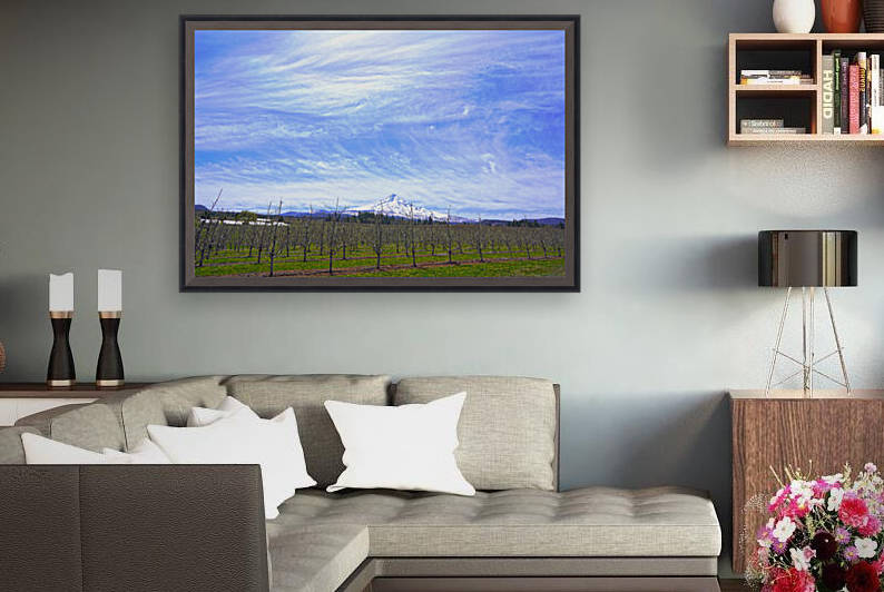 Mount Hood Under a Painted Sky by 360 Studios