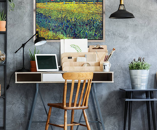 View of Arles with irises by Van Gogh