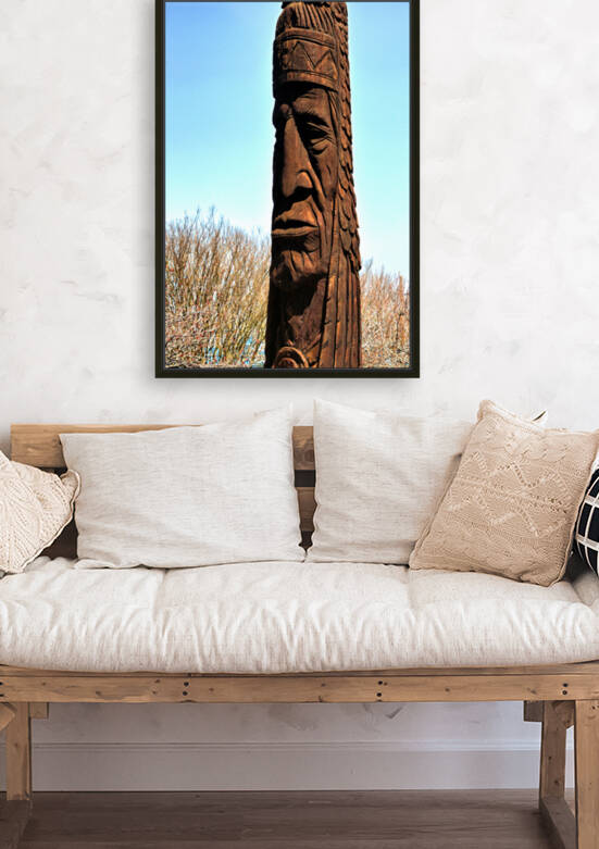 Bethany Beach Totem Chief Little Owl by Bill Swartwout Photography