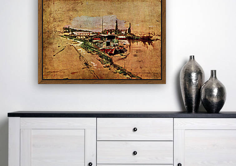 The Seine at Bougival by Giovanni Boldini