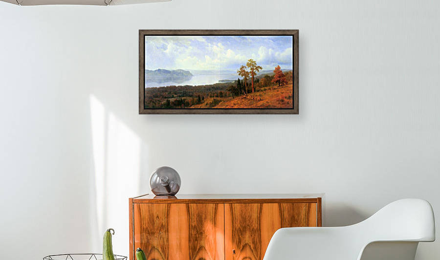 View of the Hudson River Vally by Bierstadt