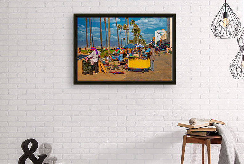 venice beach street color A akvis 5049 by M Damien Suriel