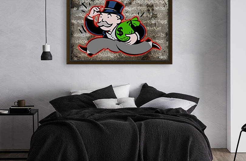 Mr Monopoly by Kaktus Art