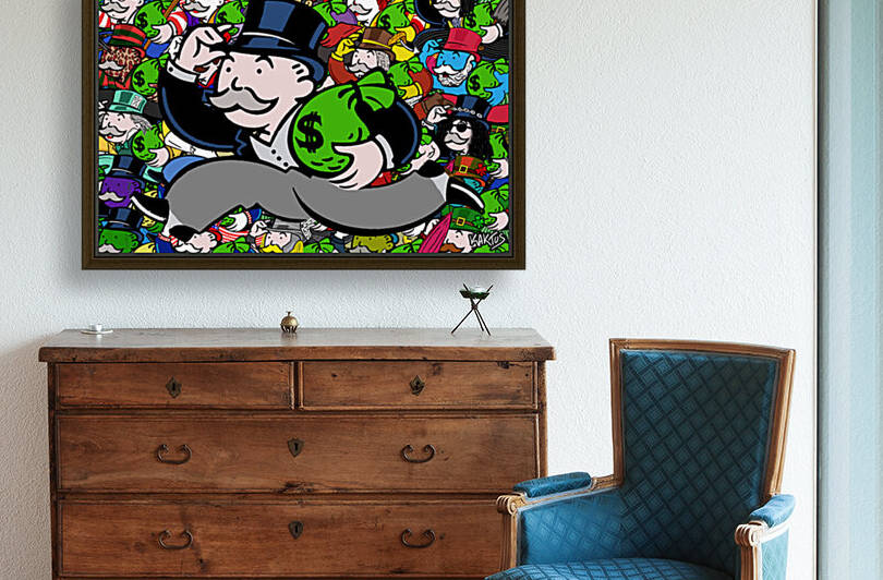 All Mr Monopoly by Kaktus Art