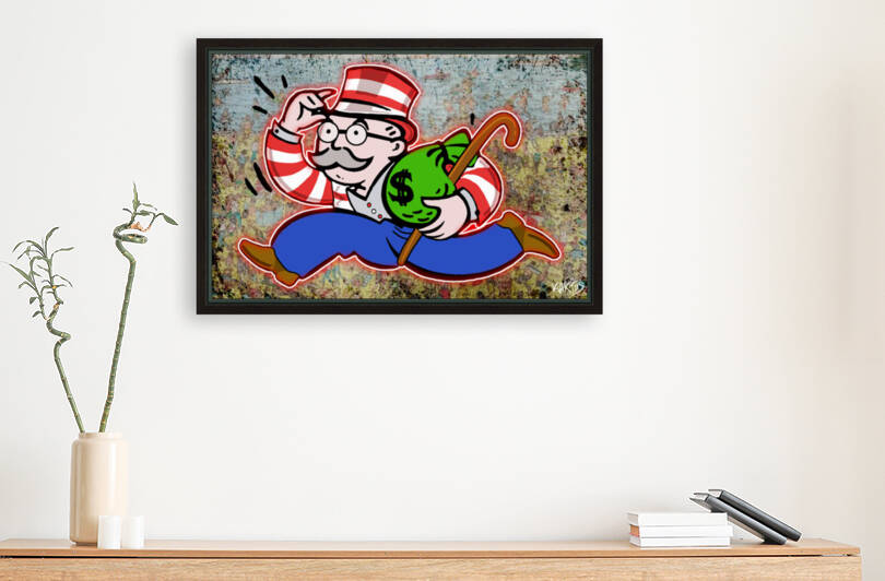 Mr Monopoly Charli by Kaktus Art