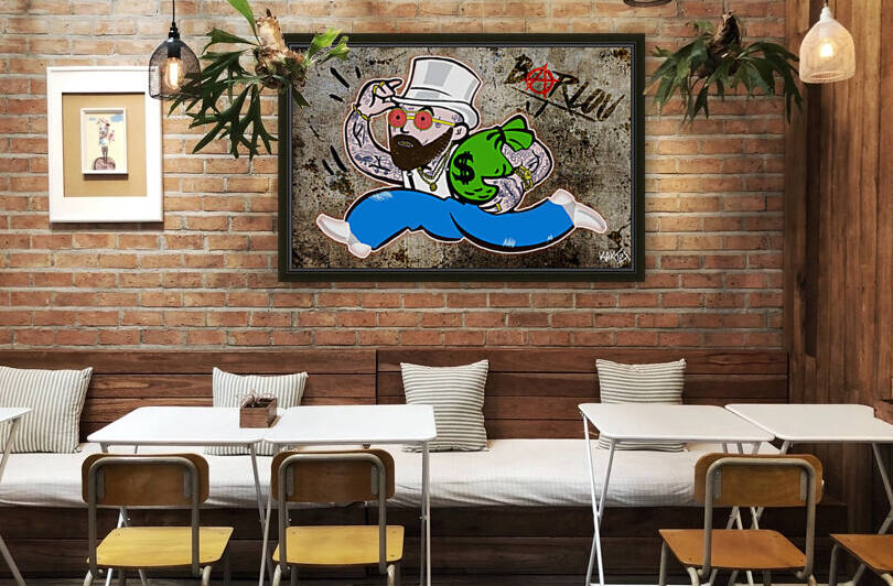 Mr Monopoly sethGecko by Kaktus Art