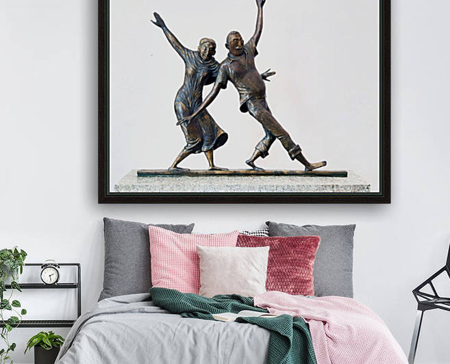 1.We do not grow old 2019year bronza h80x90x15cm by ZAKIR AHMEDOV