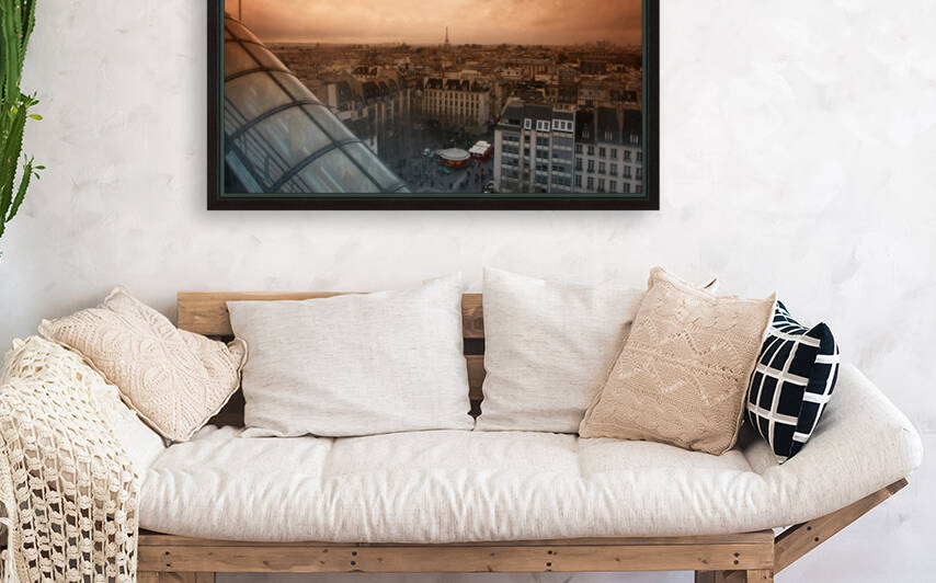 Georges Pompidou square by Hassan Bensliman