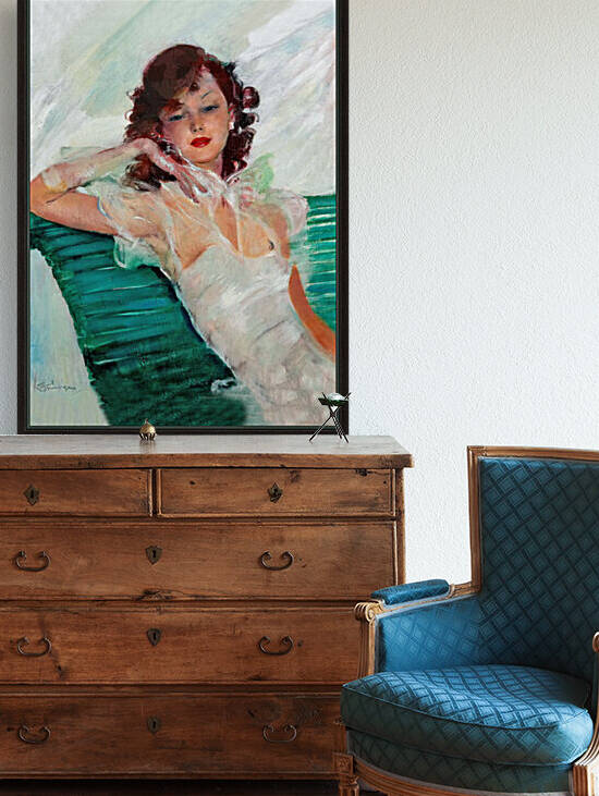 Sitting on a Bench by vintagesupreme