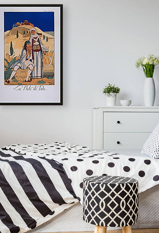 La flute de Pan by VINTAGE POSTER