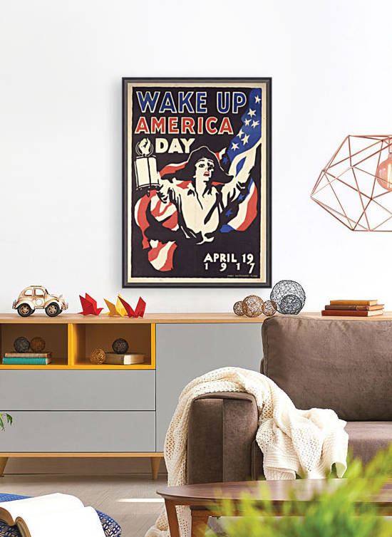 Wake Up America Day by VINTAGE POSTER