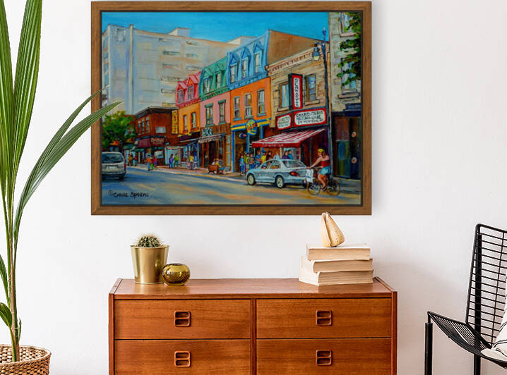 SCHWARTZS DELI MONTREAL RUE ST LAURENT  by Carole  Spandau