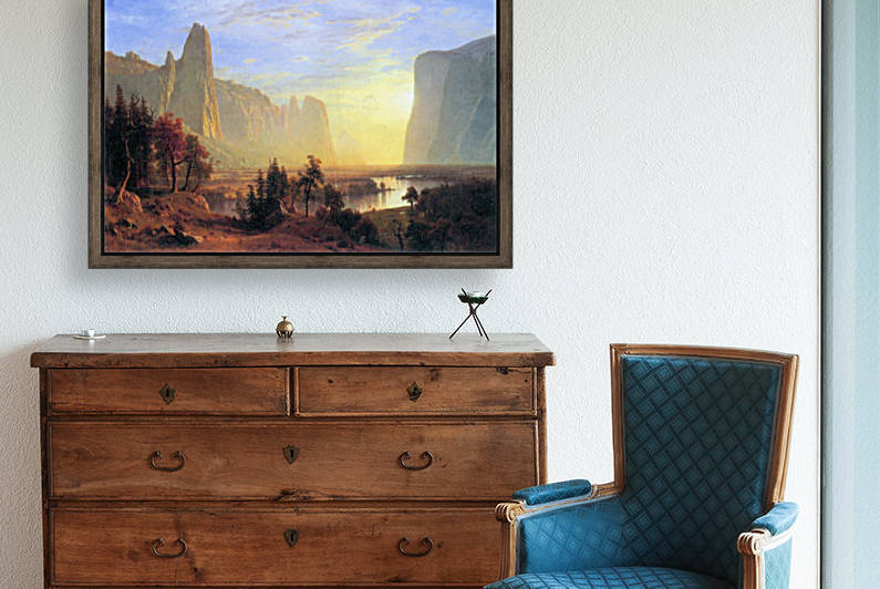 Yosemite Valley by Bierstadt