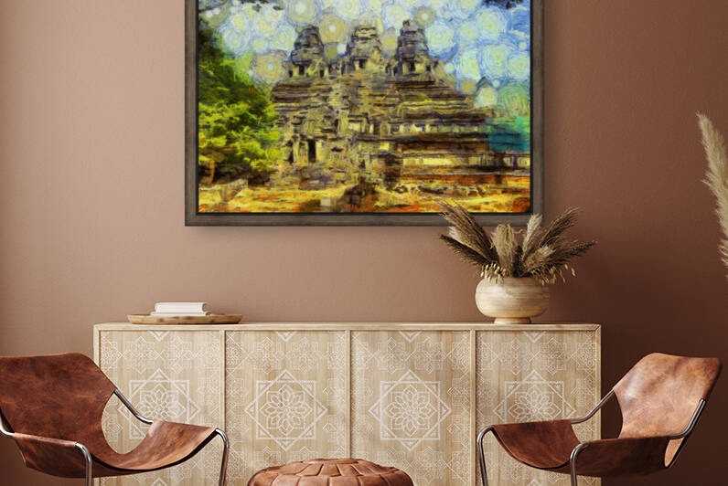 CAMBODIA 128 Angkor Wat  Siem Reap VincentHD by Cambodia painting