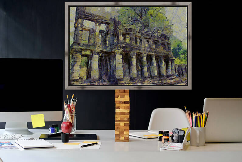 CAMBODIA 131 Angkor Wat  Siem Reap VincentHD by Cambodia painting