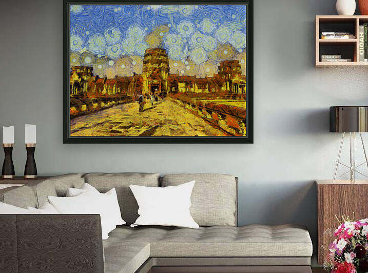 CAMBODIA 133 Angkor Wat  Siem Reap VincentHD by Cambodia painting
