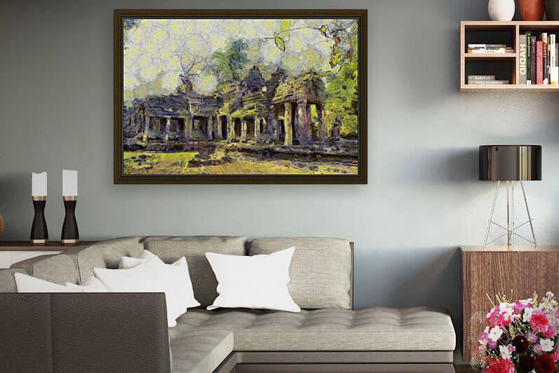 CAMBODIA 126 Angkor Wat  Siem Reap VincentHD by Cambodia painting