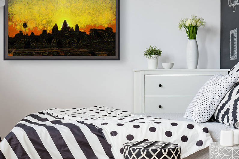 CAMBODIA 136 Angkor Wat  Siem Reap VincentHD by Cambodia painting