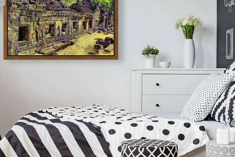 CAMBODIA 129 Angkor Wat  Siem Reap VincentHD by Cambodia painting