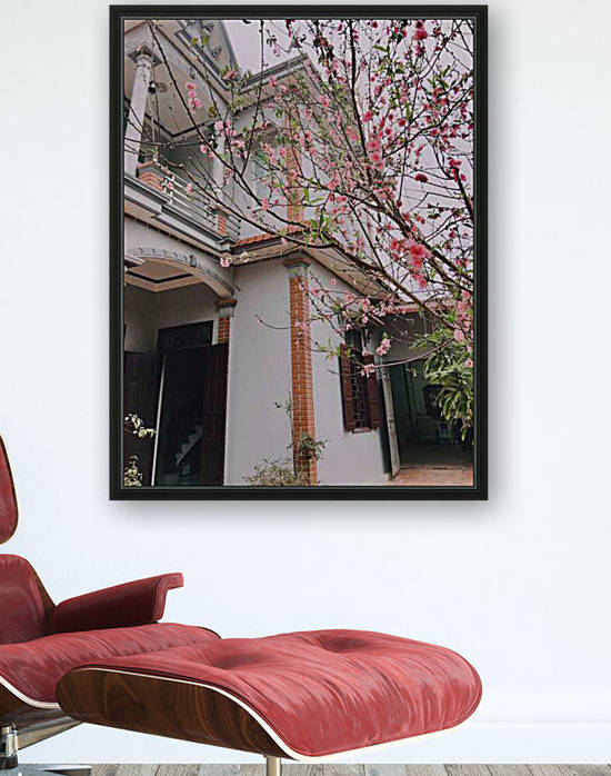 Peach Tree In My Yard by David  Mlem