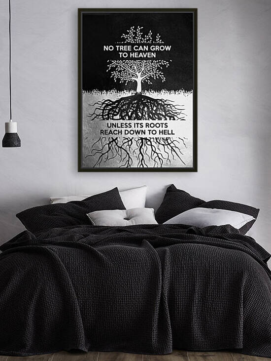 Carl Jung Psychology Tree Motivational Wall Art by ABConcepts