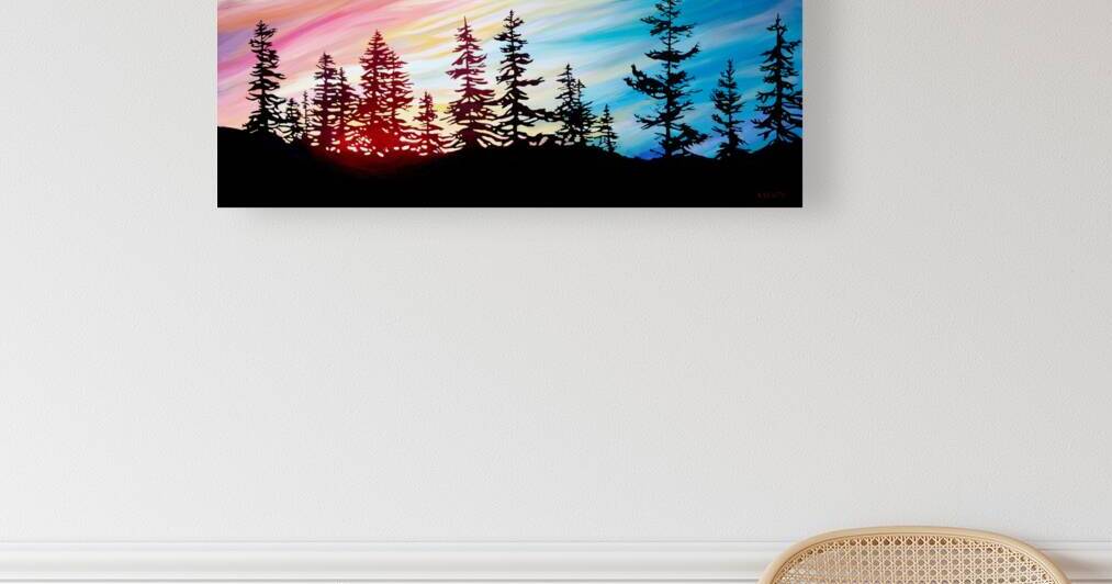 Northern Skies by Art by Alison Newth