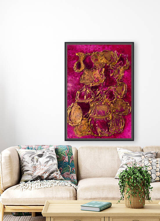 JARS Art Print by Rebecca Mangalindan - A Unique Touch for Your Space by By:Zo Art Print Collection   by Maria Desnoyers