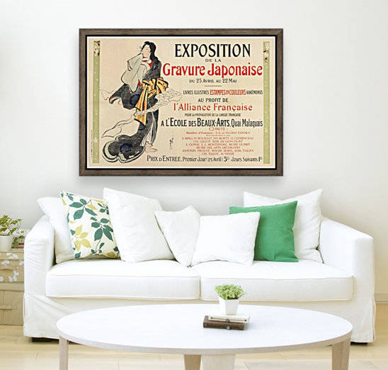 Exposition de la Gravure Japonaise Poster by VINTAGE POSTER