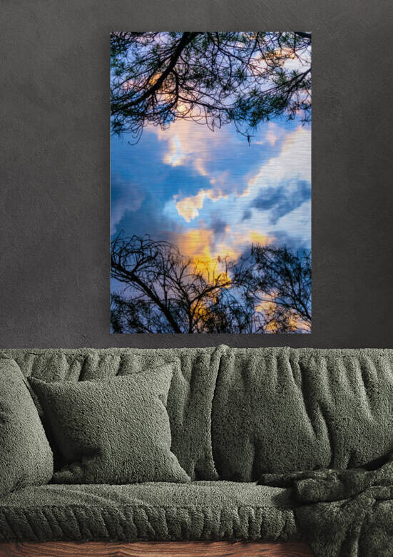 Cloud Reflections  on a Northwoods Lake by Joe Riederer