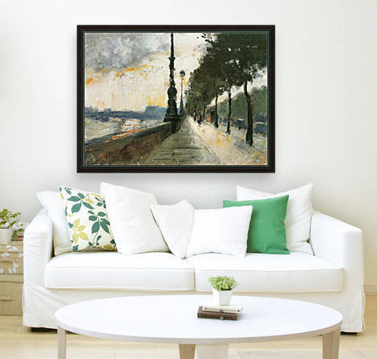 Waterloo Bridge in the Sun by Lesser Ury