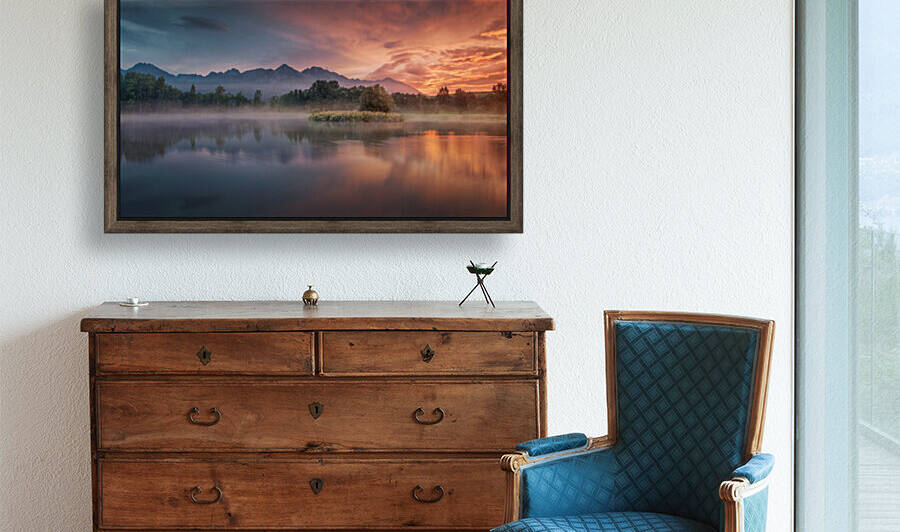 Daybreak by the lake by 1x