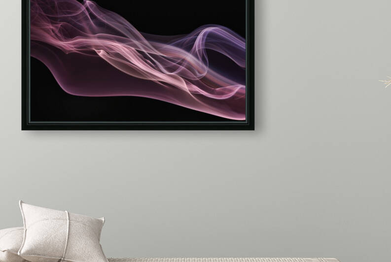 Floating purple in pink by 1x