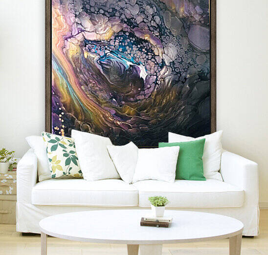 Cosmic Order Abstract by Amirah Hall