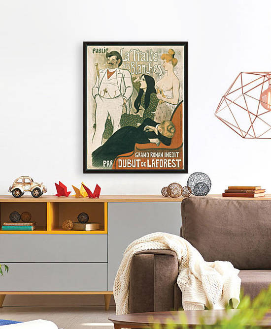La Traite des Blanches poster by VINTAGE POSTER
