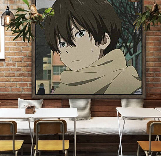 An anime character with a scarf by Khoi Darealeast