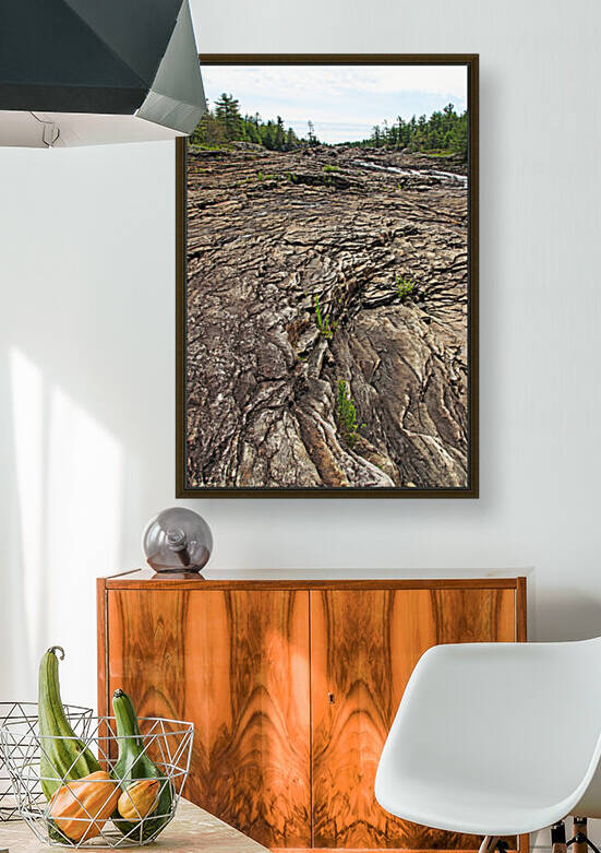 Uphill Climb To The Falls by Deb Oppermann