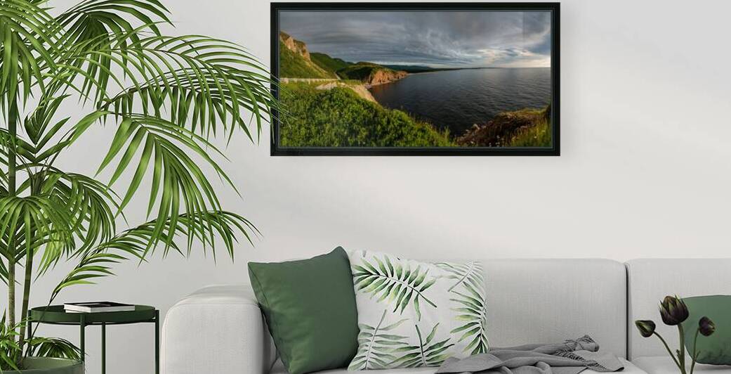 Cabot Trail View towards Cheticamp by Michel Soucy