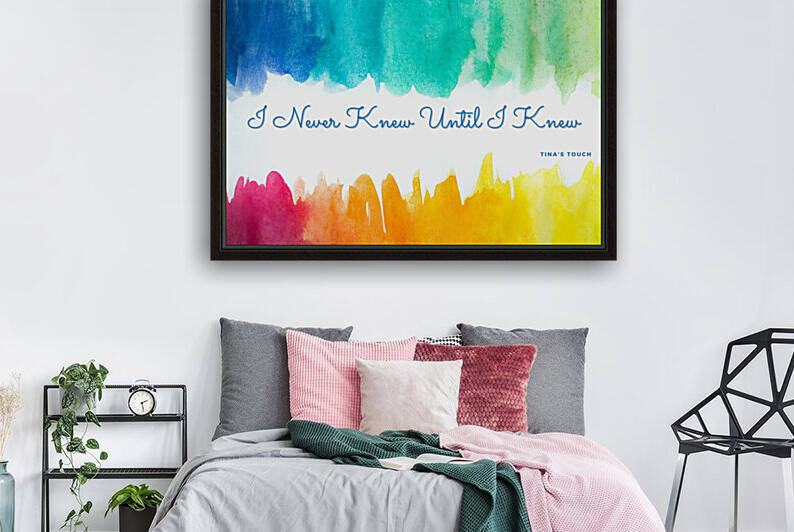 I NEVER KNEW by Tinas Touch