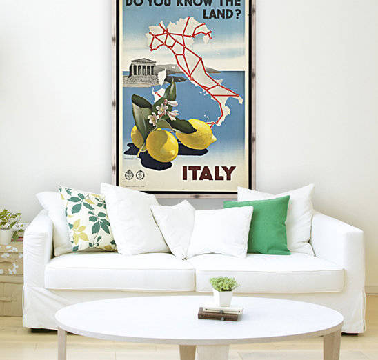 Do you know the land Italian tourism poster by VINTAGE POSTER