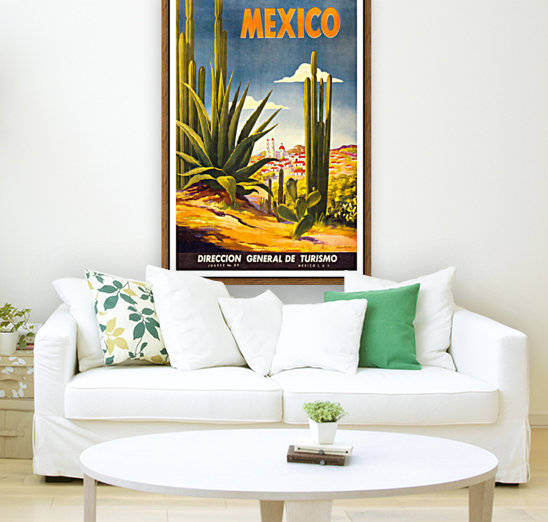Mexico vintage travel poster by VINTAGE POSTER