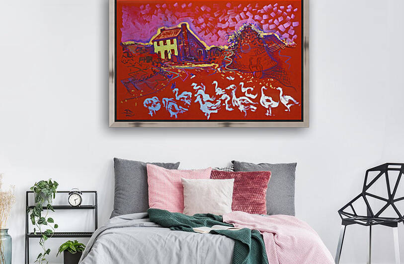 Duck Crossing by Lowell Phoenix Devin