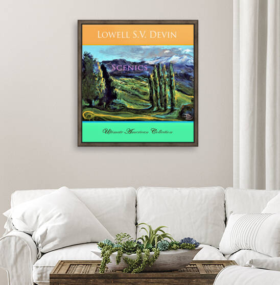 Devin Scenics Museum Poster by Lowell Phoenix Devin