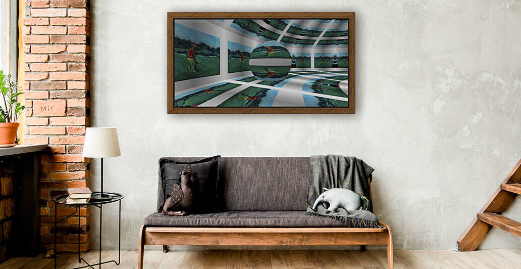 Fairway RoomXpander Mural by Lowell Phoenix Devin