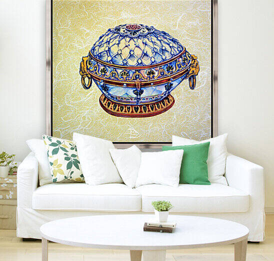 Freehand Renaissance Egg by Lowell Phoenix Devin