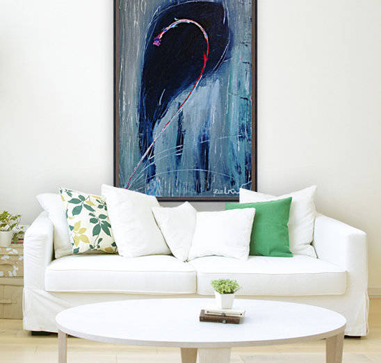 Primrose, in the wet snow by Vetrof Alik