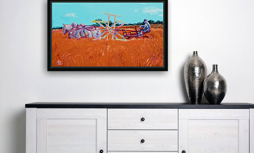 Binding Wheat  by Lowell Phoenix Devin